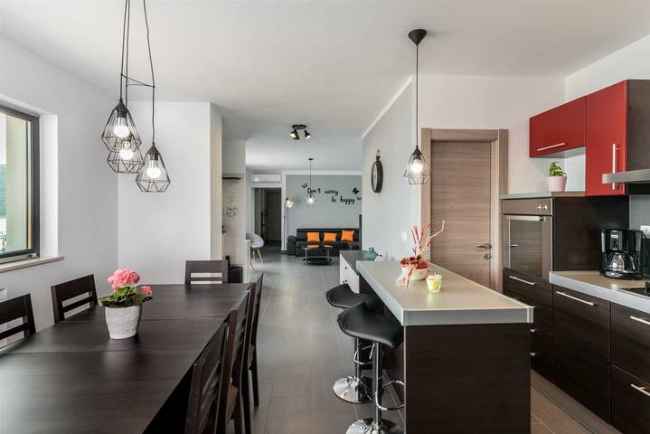Ferienhaus für 8 Personen, mit Balkon und Balkon/Terrasse sowie Meerblick und Terrasse in Istrien - 3