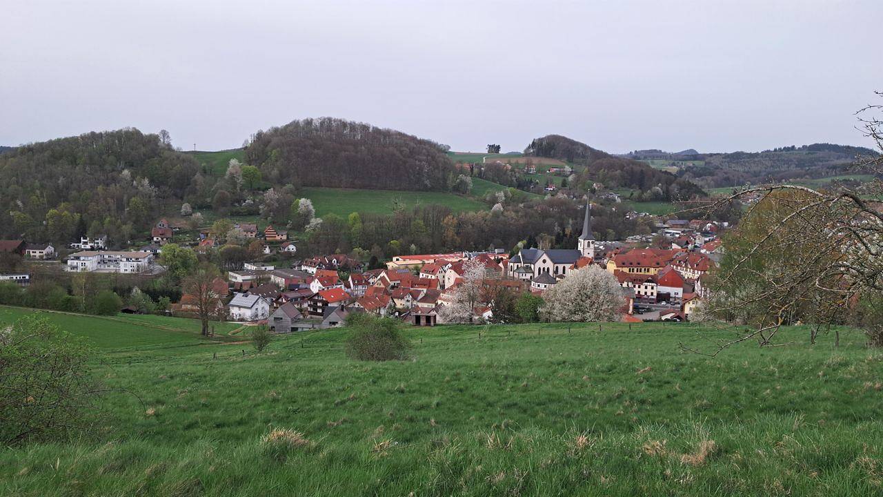 Ganze Ferienwohnung, Ferienwohnung für 4 Personen (60 m²) in Poppenhausen in Poppenhausen, Rhön-Hessen