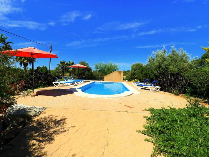 Finca für 7 Personen, mit Pool und Garten sowie Terrasse, mit Haustier in Es Llombards - 3