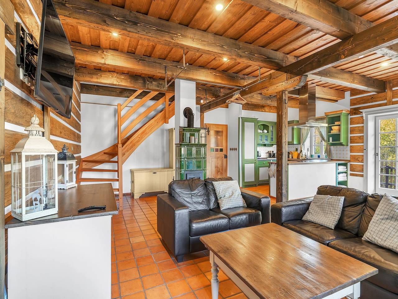 Villa in Cerna Hora bij skigebieden in Horní Maršov, Trautenau regio