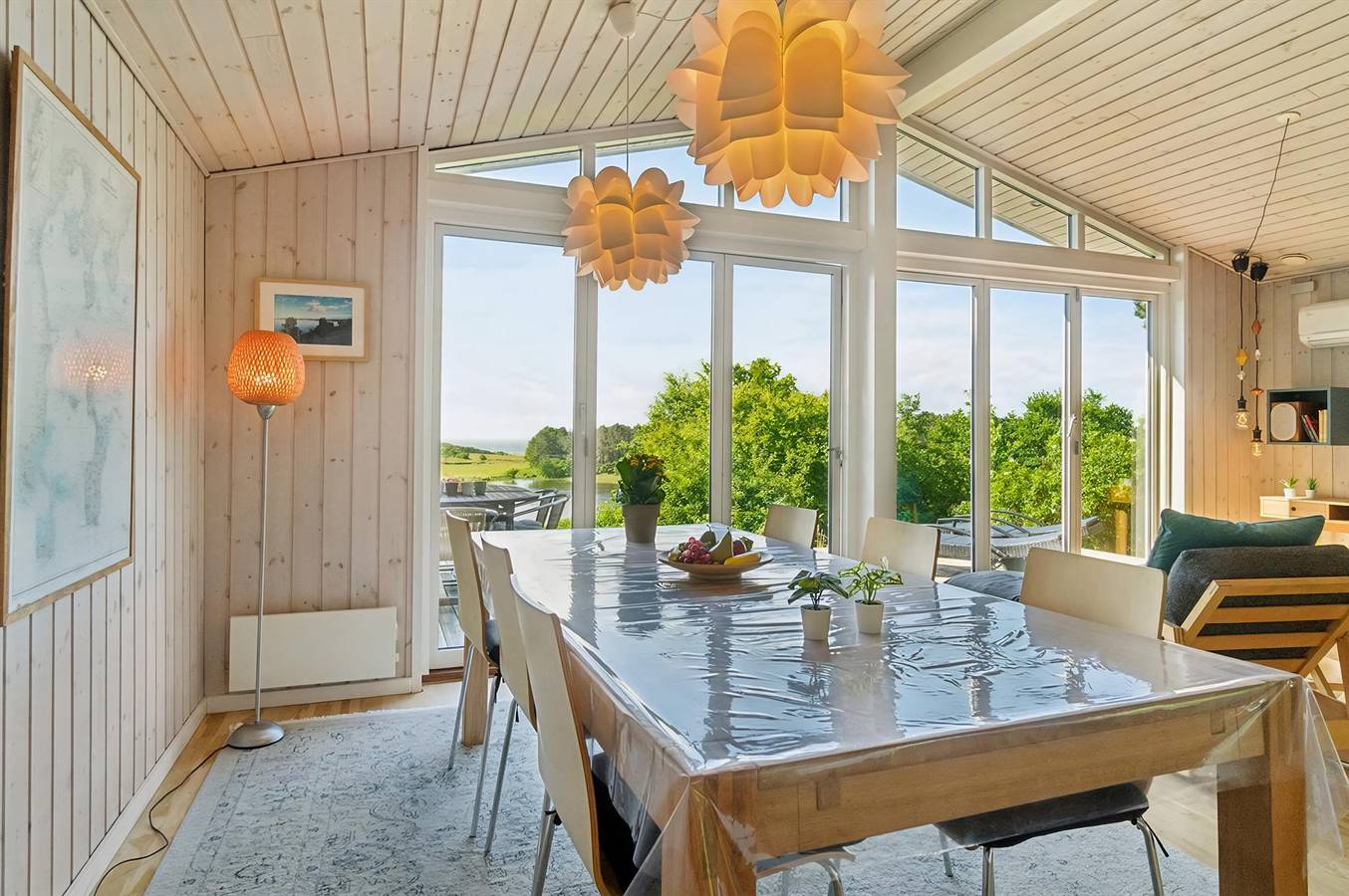 Pet friendly home in Knebel with house sea view in Knebel, Süddjursland