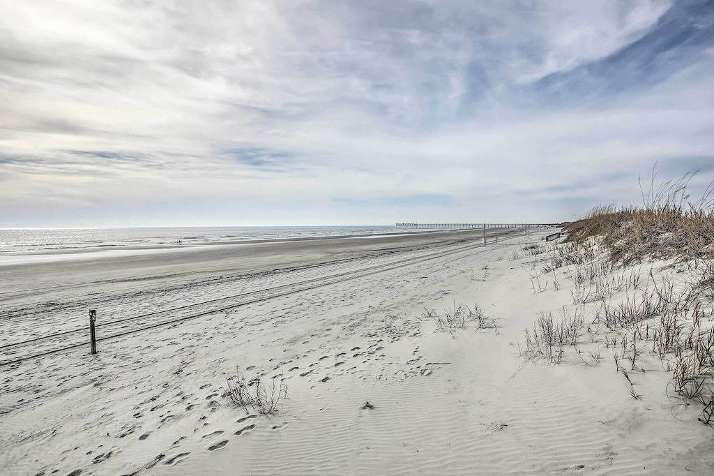 Steps to Sunset Beach: Canal-Front Home w/ Dock! in Sunset Beach (NC), Brunswick County