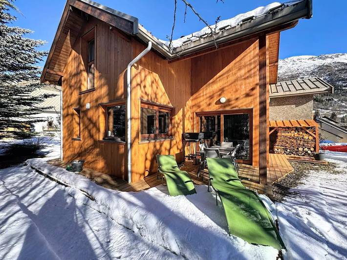 Chalet pour 6 personnes, avec balcon
