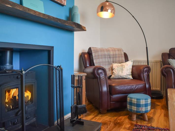 Log cabin for 7 people, with garden in Lewis and Harris