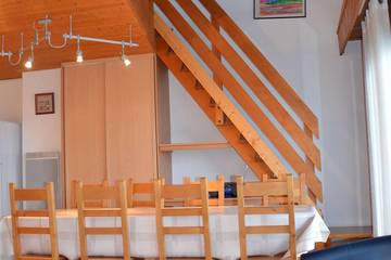 Gîte pour 6 personnes, avec balcon dans Patinoire des Gets