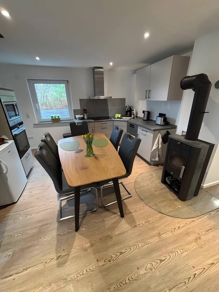 Ferienhaus 'Rehblick Schwerin' mit privater Terrasse, Wi-Fi und Klimaanlage in Schwerin, Schweriner See