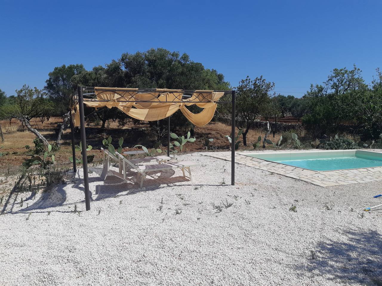 Trullo des Ostuni-Gartens in Ostuni, Salento