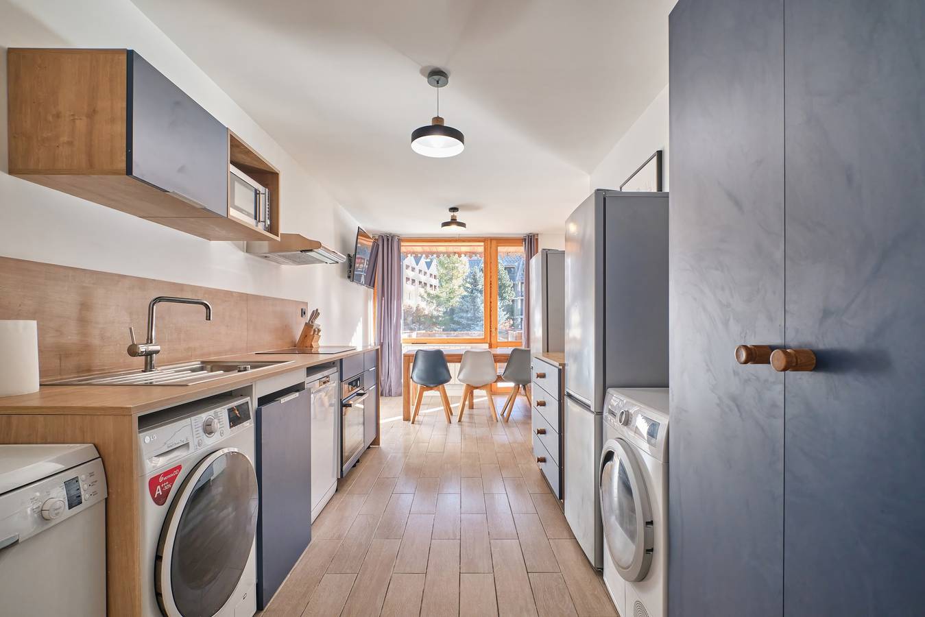 Appartement entier, Appartement 'Marmotte 10 -103' avec vue sur la montagne et terrasse privée in Mont-de-Lans, Les Deux Alpes