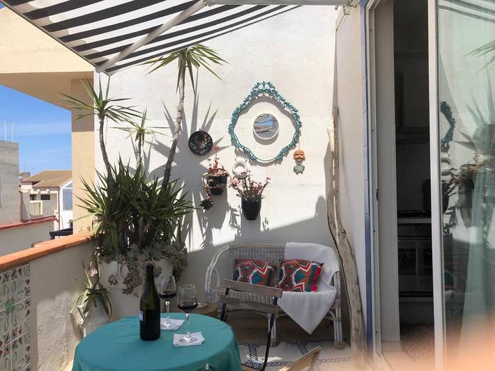 Gîte pour 3 personnes, avec terrasse et vue à Scoglitti - 2
