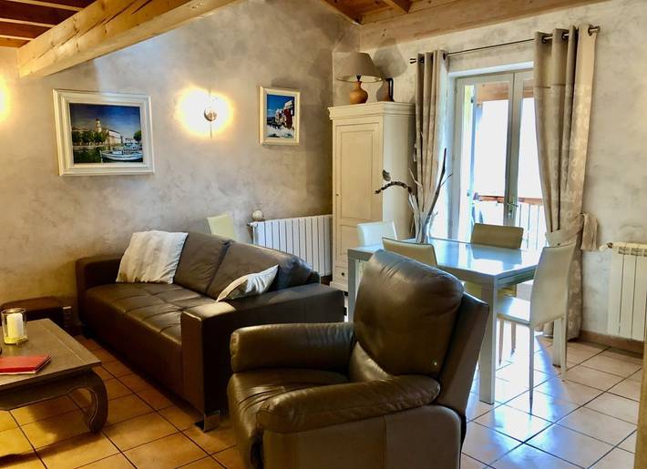 Gîte pour 5 personnes, avec balcon
