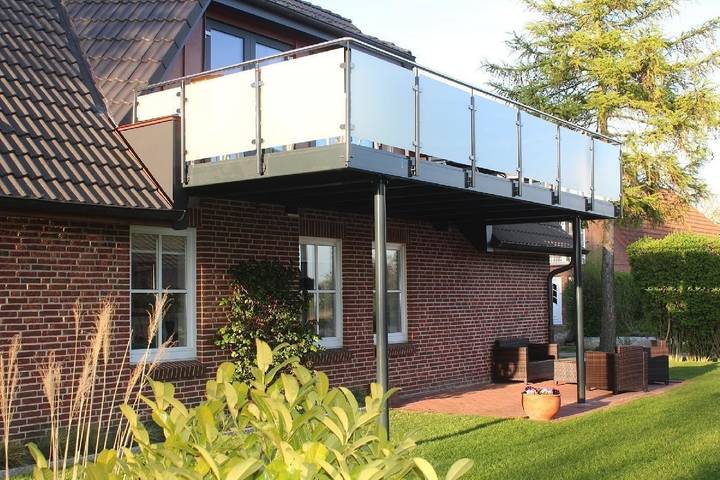 Ferienwohnung für 2 Personen, mit Balkon und Garten in Lemkendorf