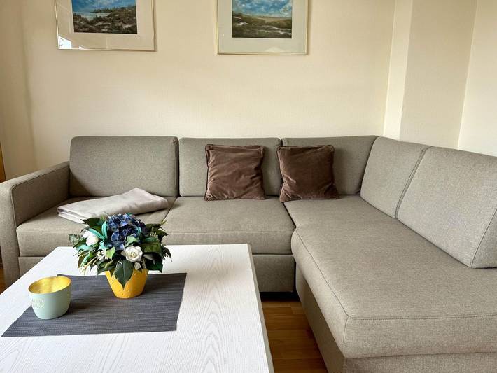 Ganze Wohnung, 3-Zimmer Obergeschoss Ferienwohnung mit Südbalkon für bis zu 4 Personen in Westerland, Sylt (Gemeinde)