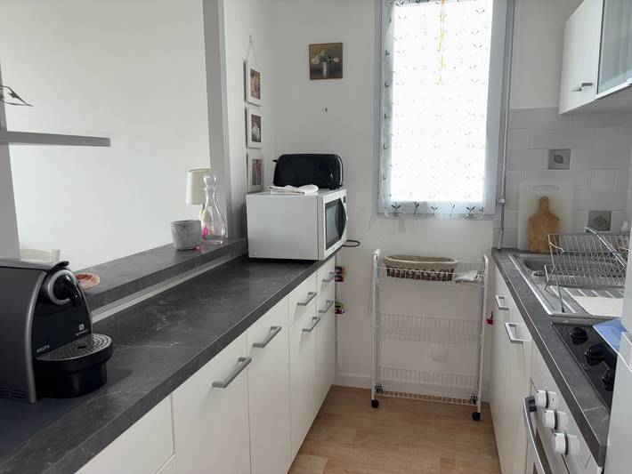 Entire apartment, Charming apartment 5 ppl, WIFI, private parking by the sea in Saint-Hilaire-de-Riez, Vendée