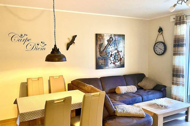 Ferienwohnung für 4 Personen, mit Whirlpool und Terrasse am Dierhagen Strand