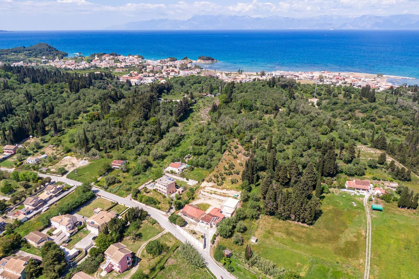 Ganze Wohnung, Apartment 'Luxury Stay' mit Bergblick, Wlan und Klimaanlage in Sidari, Korfu