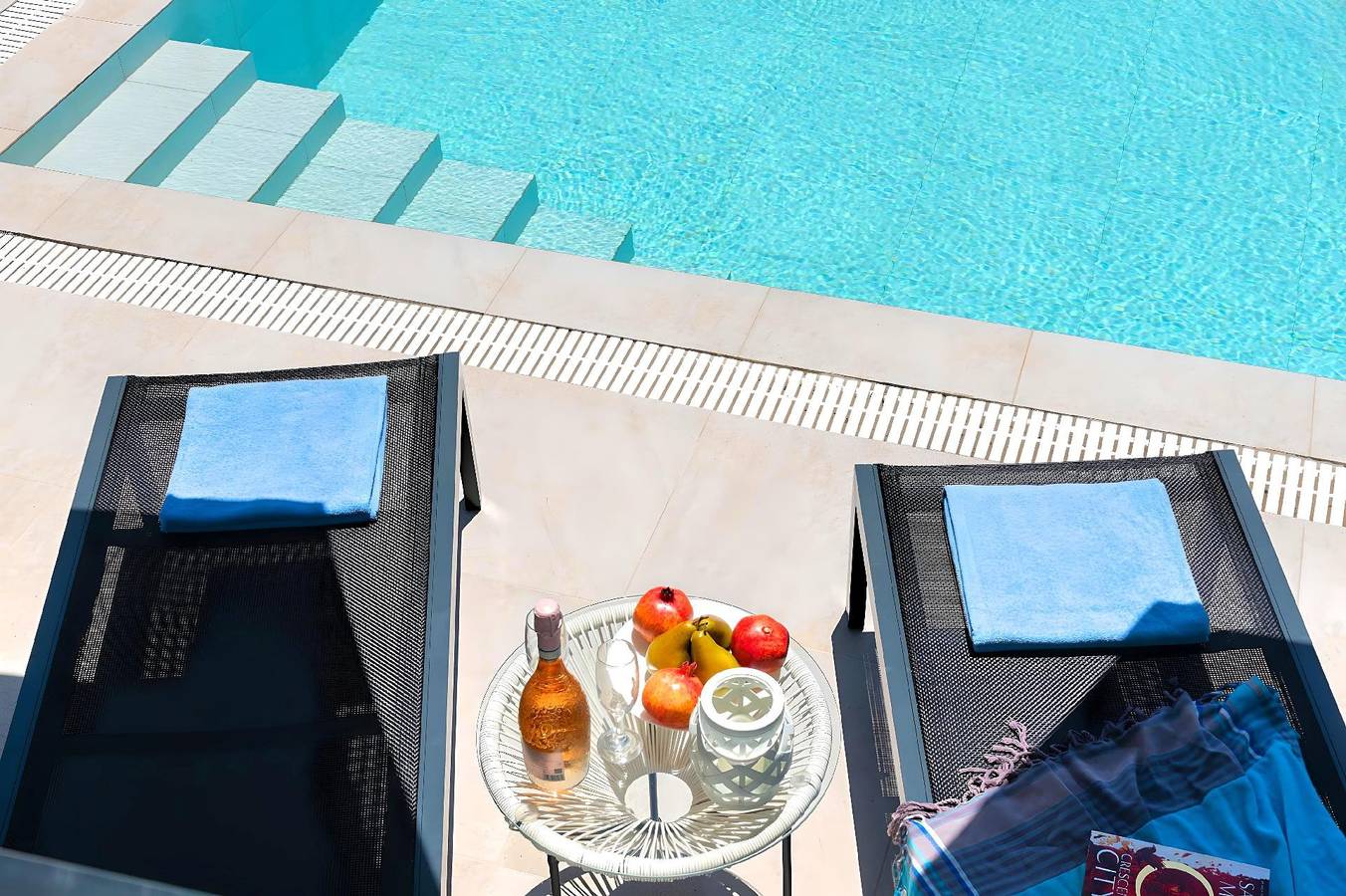Vakantiehuis met privé-zwembad voor 12 personen ca. 299 qm in Paralia Kourna, Kreta (West-Kreta) in Chania en omgeving
