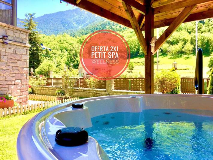 Hôtel pour 2 personnes, avec Jacuzzi et Terrasse ainsi que Jardin et Bassin pour enfant à Vielha e Mijaran