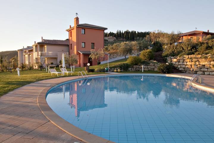 Tenuta Quadrifoglio - Camera 1 Viola in Il Castagno, Gambassi Terme