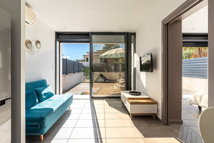 Gîte pour 3 personnes, avec jardin et terrasse à Grosseto-Prugna - 2