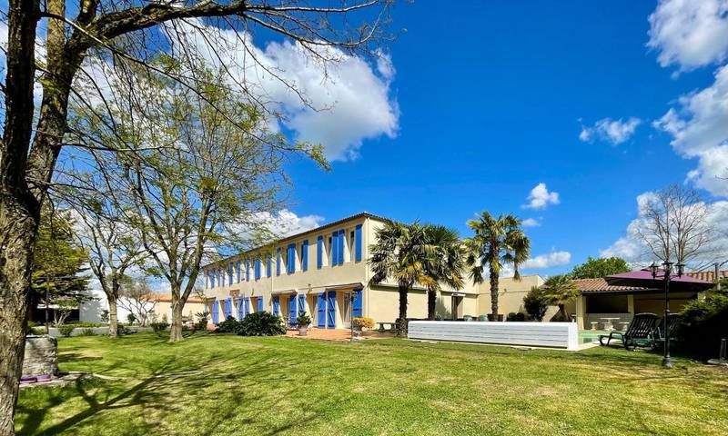 Gîte pour 4 personnes, avec vue ainsi que jardin et piscine à Saint-Ouen-d'Aunis