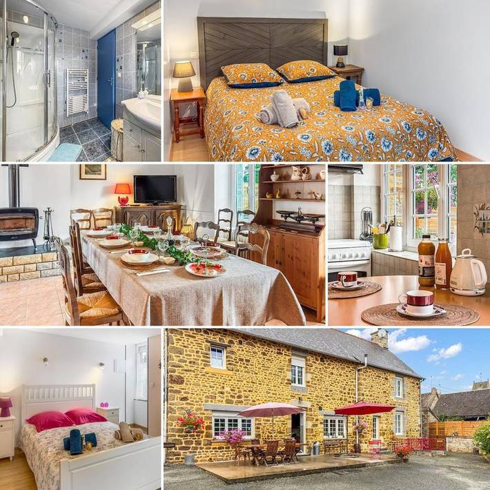 Gîte pour 10 personnes, avec vue et jardin dans Antoigny