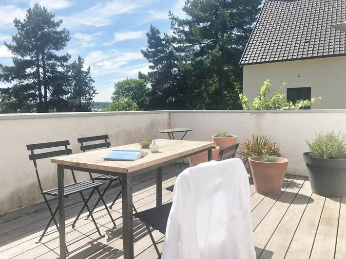Ferienwohnung für 2 Personen, mit Balkon und Terrasse in Versailles - 3