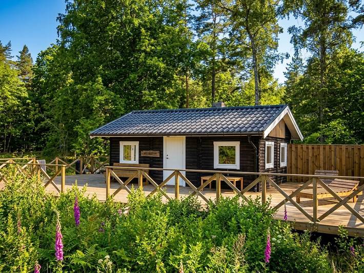 Hus för 2 Personer med sjöutsikt in Svenska Östersjön