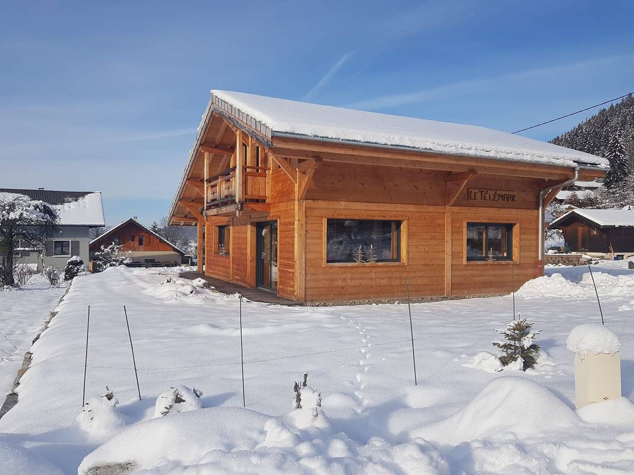 Chalet le télémark,Bernex, jusqu'à 13 personnes, vue sur la dent d'oche in Bernex, Région de Thonon-les-Bains
