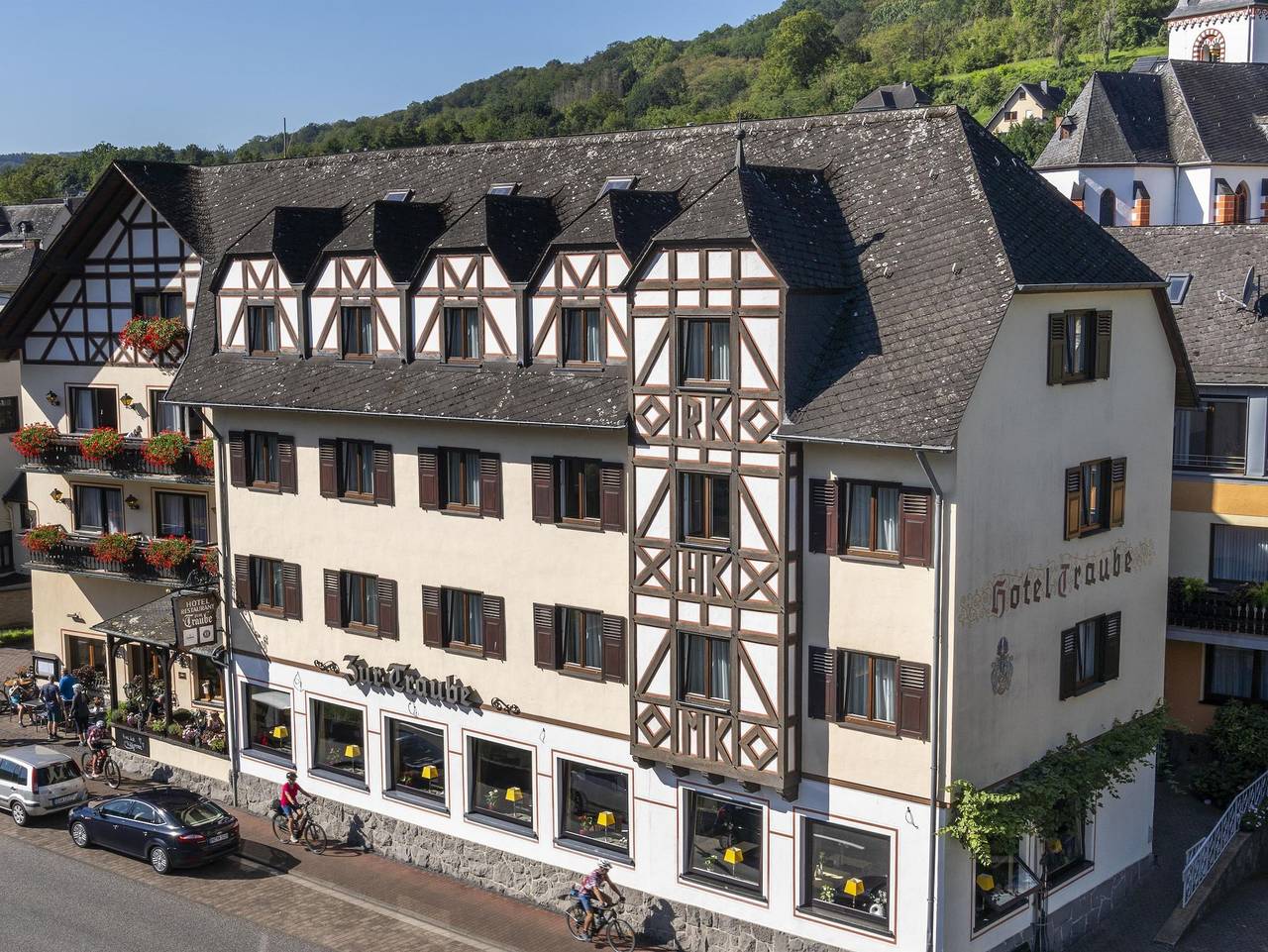 Moselhotel Zur Traube - Doppelzimmer Standard in Burg Eltz, Löf