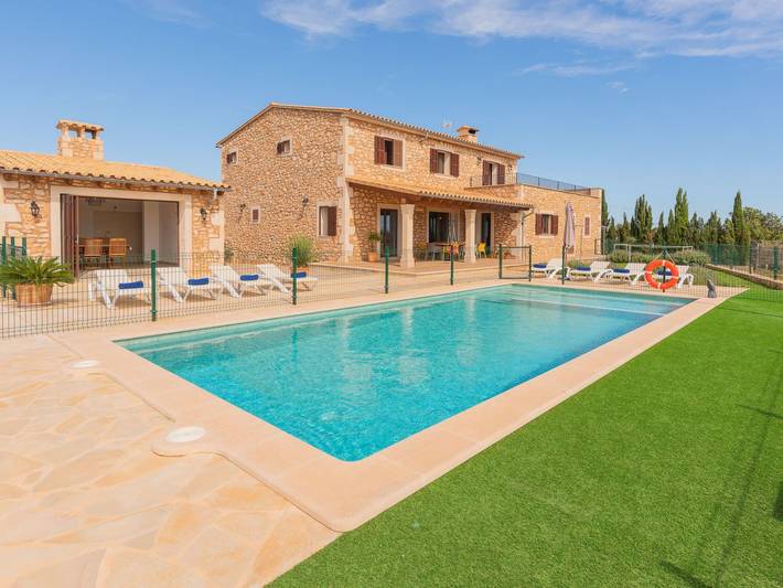 Finca für 10 Personen, mit Garten und Terrasse sowie Pool in Calonge (Mallorca) - 4