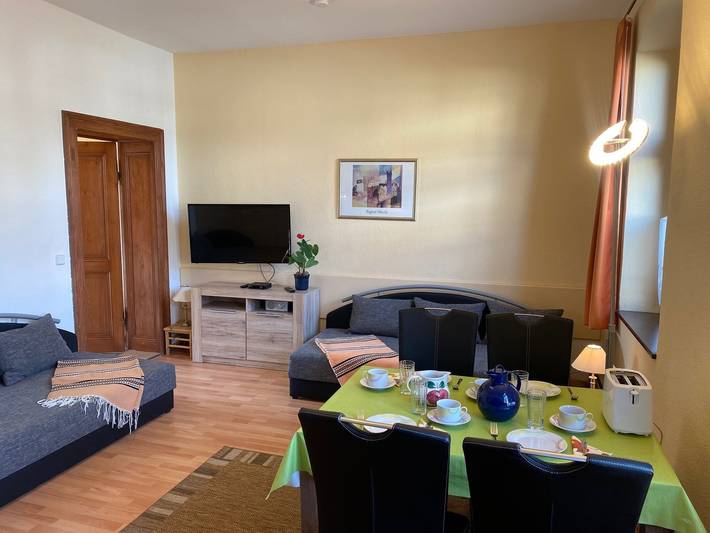 Ferienwohnung für 4 Personen, mit Terrasse und Garten in Märkische Schweiz