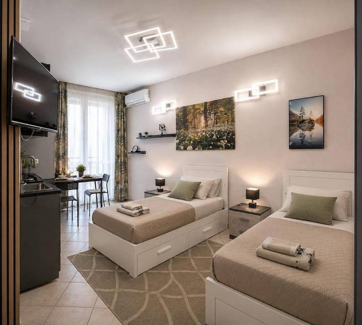 B&b per 2 persone, con Balcone e Terrazza nonché Giardino e Panorama a Gorizia