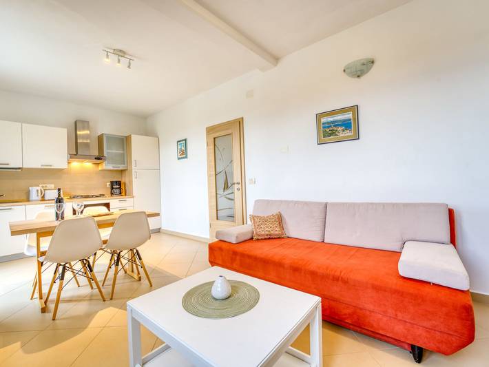 Ferienwohnung für 4 Personen, mit Balkon und Garten in Moscenicka Draga - 3