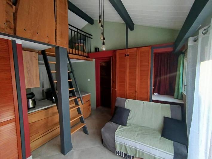 Appartement de vacances pour 3 personnes, avec Terrasse et Jardin