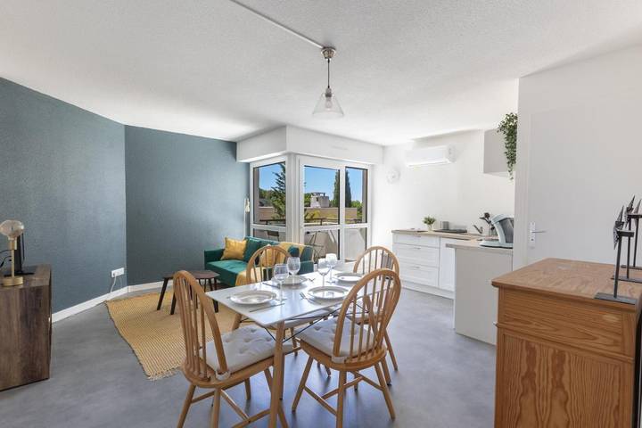 Appartement de vacances pour 3 personnes, avec vue et balcon