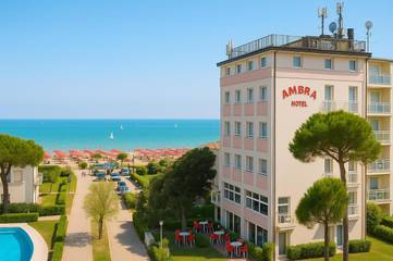 Hotel für 2 Personen, mit Ausblick und Pool sowie Garten in Cervia