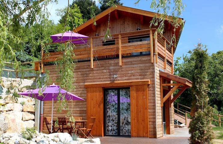 Chambre d’hôte pour 6 personnes, avec jardin à Grandris