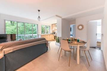 Gîte pour 4 personnes, avec balcon, animaux acceptés à Saint-Jorioz