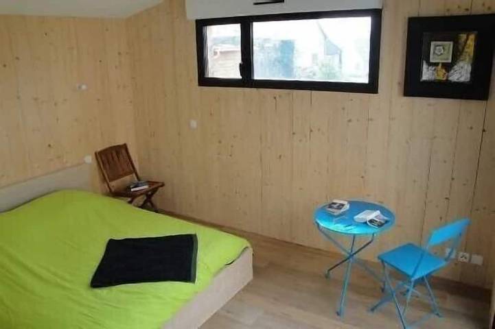 Nueva casa de madera por el mar cerca de Tregastel 6 personas in Pleumeur-Bodou, Costa de granito rosa