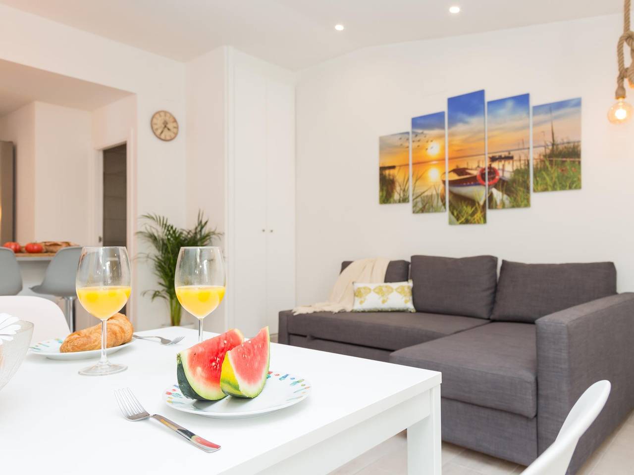 Ganze Ferienwohnung, One bedroom apartament in Rambla de Marisol in Castelldefels, Baix Llobregat