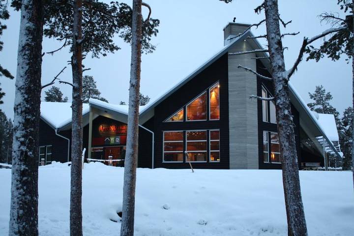 Chalet für 6 Personen, mit Ausblick und Seeblick sowie Terrasse in Lappland (Schweden) - 4
