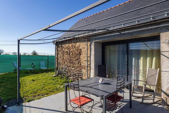 Gîte pour 5 personnes, avec Terrasse et Jardin