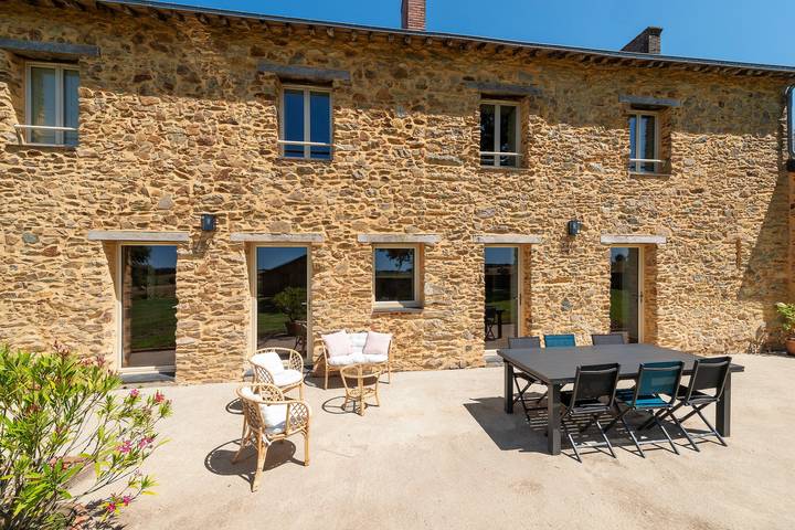 Maison de vacances pour 10 personnes, avec terrasse et jardin dans Maine-et-Loire - 2