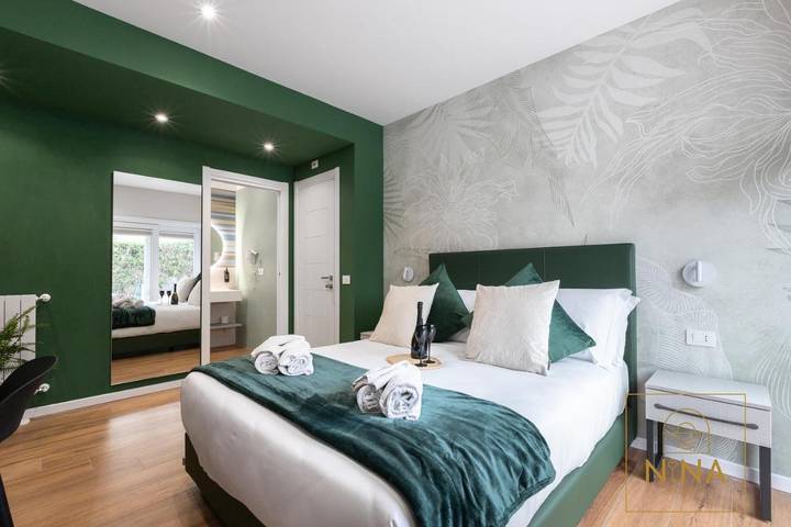 B&b per 2 persone, con Terrazza e Giardino nonché Panorama a Ostia