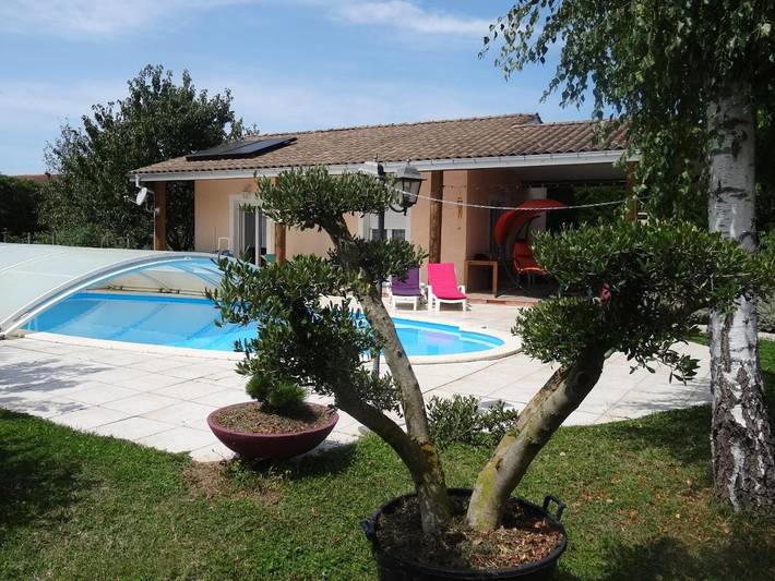 Casa de vacaciones para 4 personas, con piscina y jardín - 1