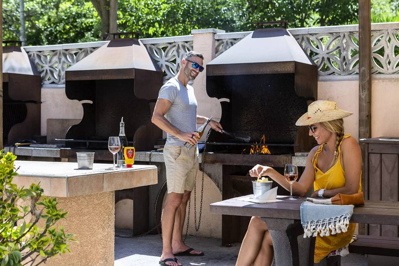 Mobil-home Relax Tv - 2 bedrooms - 4 people in Le Grau-du-Roi, Côte d'Améthyste