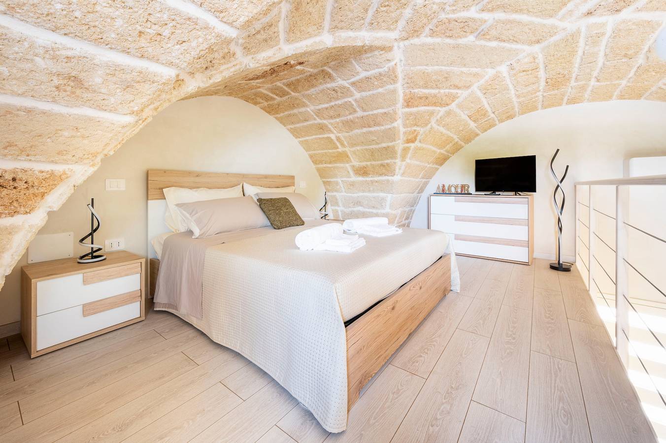 Ferienhaus 'Il Rifugio Sotto La Volta' mit Privatterrasse, Wi-Fi und Klimaanlage in Castri di Lecce, Lecce Provinz