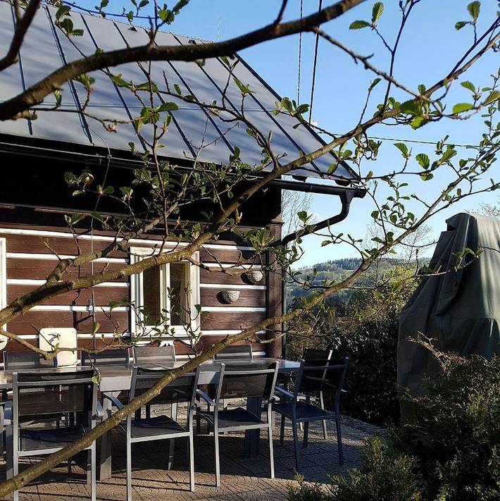 Apartament wakacyjny dla 8 osób, z ogród i widok, Dla rodziny w Rokytnice nad Jizerou
