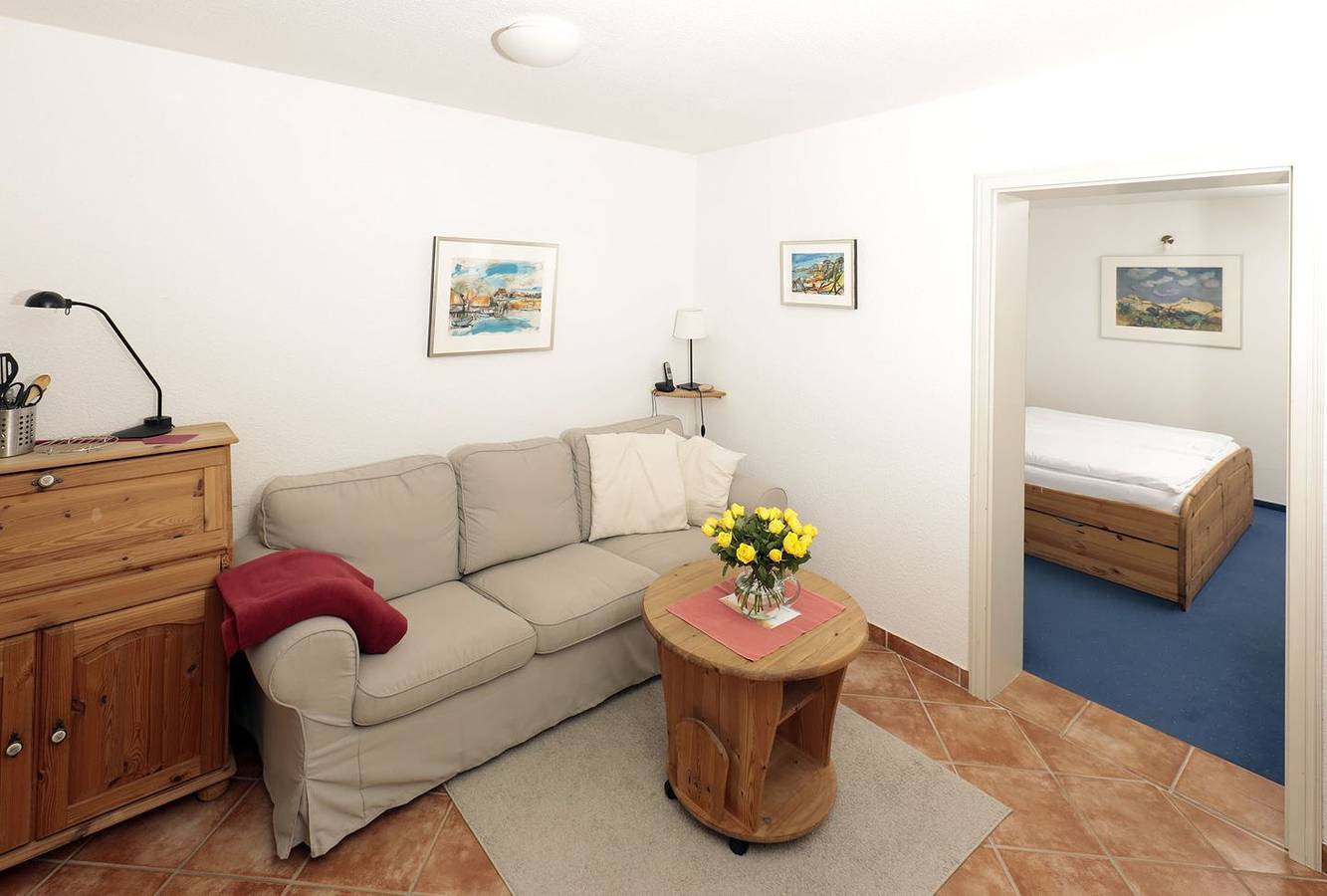 Ferienbungalow "Altes Kapitänshaus 5" - ca. 25 m² für 2 Personen mit Terrasse in Ahrenshoop, Fischland