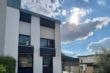 Ferienhaus für 4 Personen, mit Balkon und Garten sowie Sauna in Heimbach